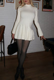 Elegant Flared Evening Dress