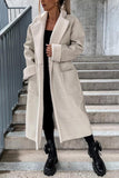 Belted Faux Shearling-Lined Coat