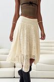 Elegant Layered Midi Skirt