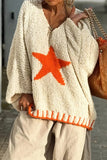 Star Design Cozy Sweater
