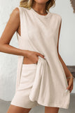 Sleeveless Lounge Set
