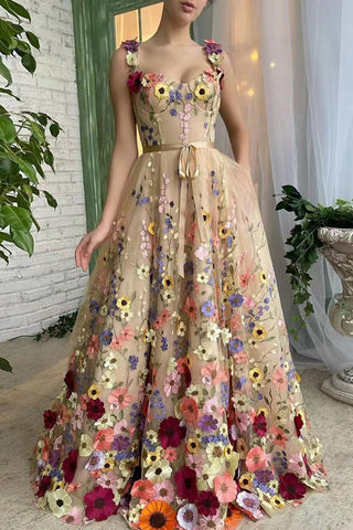 Floral Embroidered Sundress
