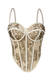 Elegant Bustier Tank Top