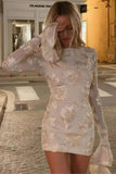 Floral Detail Casual Dress