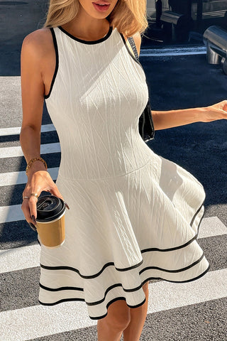 Sleeveless Fit and Flare Dress