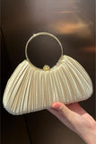 Elegant Pleated Evening Bag