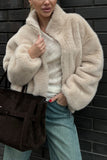 Zip-Up Plush Jacket