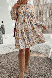 Floral Tiered Casual Dress