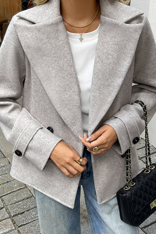 Double-Breasted Casual Blazer