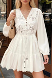Casual Floral Mini Dress