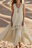 Layered Flowy Casual Dress