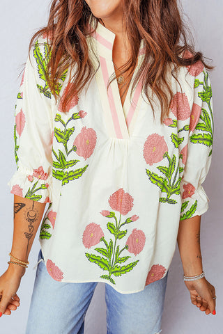Floral Printed Blouse