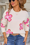 Floral Pattern Sweater