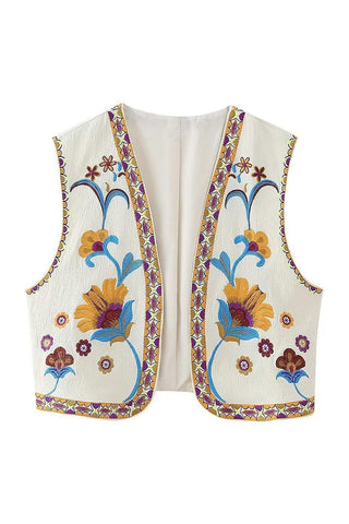 Floral Detail Vest