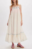Floral Smocked Casual Dress
