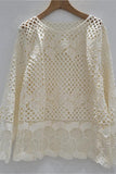 Lace Design Crochet Blouse