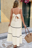 Strappy Tiered Casual Dress