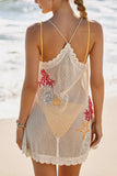 Halter Neck Knit Cover-Up Dress