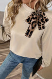 Bow-Tie Accent Blouse