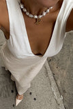 Elegant Sleeveless Maxi Dress