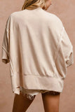 Love Graphic Oversized Sweatshirt