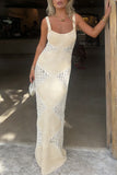 Sleeveless Knit Maxi Dress