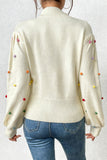 Playful Polka Dot Sweater