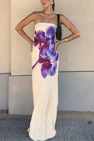 Floral Print Maxi Dress