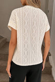 Patterned Short Sleeve T-Shirt