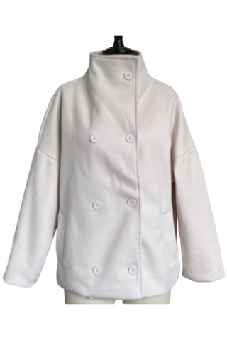 Chic Buttoned Double-Breasted Jacket
