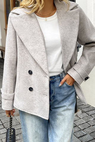 Double-Breasted Casual Blazer