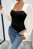 Elegant Long-Sleeve Bodysuit