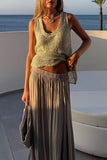 Elegant Knit Tank Top