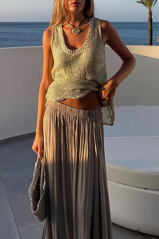 Elegant Knit Tank Top
