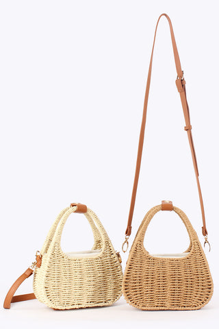 Stylish Woven Crossbody Bag