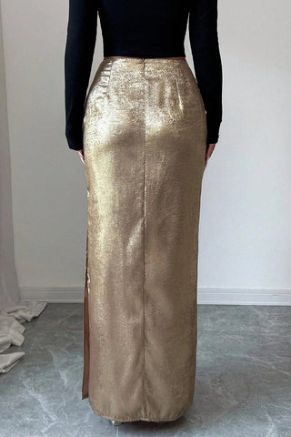 Elegant Knot Detail Skirt