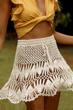 Crochet Tassel Mini Skirt