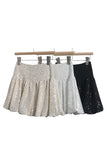 Sequin-Embellished Mini Skirt