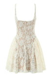 Elegant Lace Midi Dress