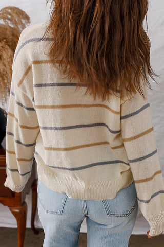 Striped Casual Sweater