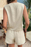 Stylish Patterned Shorts Set
