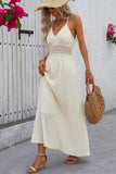 Sleeveless Lace Maxi Dress