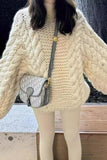 Chunky Cable Knit Sweater