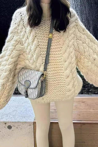 Chunky Cable Knit Sweater