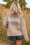 Aztec Quilted Patchwork Jacket