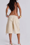 Drawstring Casual Shorts