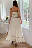 Elegant Two-Piece Casual Set with Bow Detail