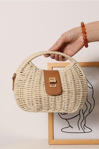 Stylish Woven Crossbody Bag