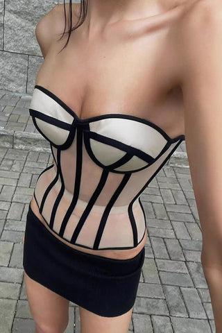Strapless Bustier Cami Top