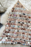 Sequin Embellished Camisole Top